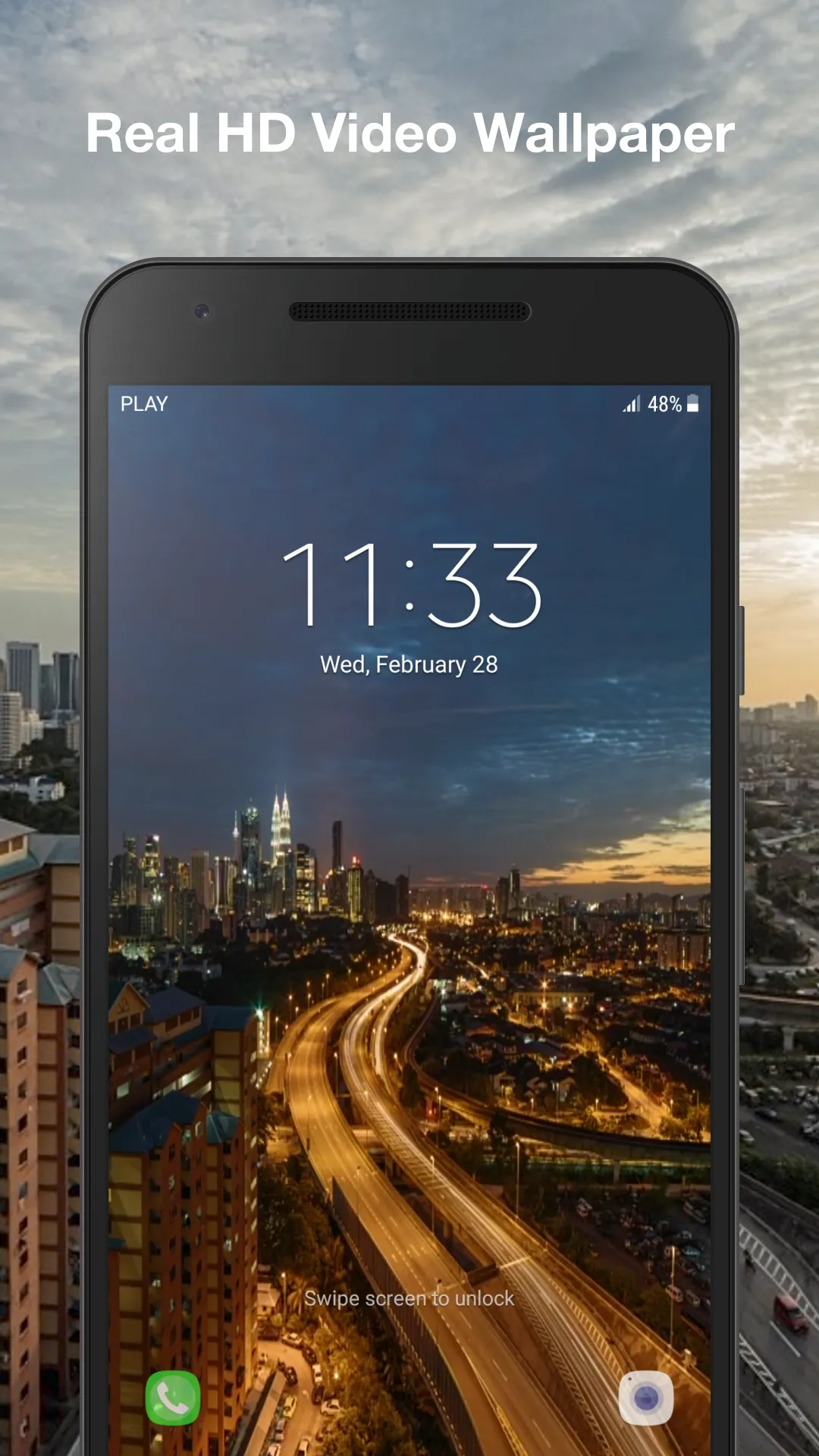 City Live Wallpaper | Indus Appstore | Screenshot