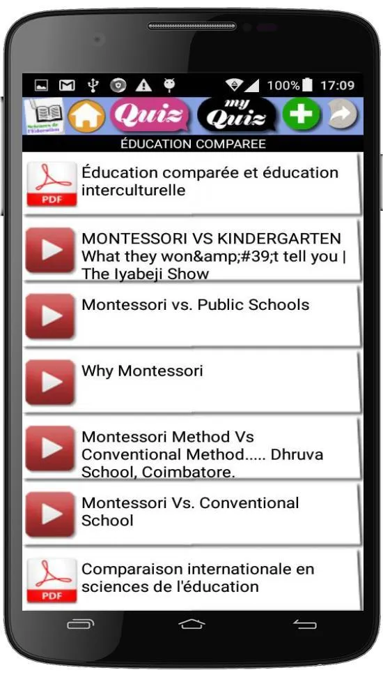 Sciences de l Education | Indus Appstore | Screenshot