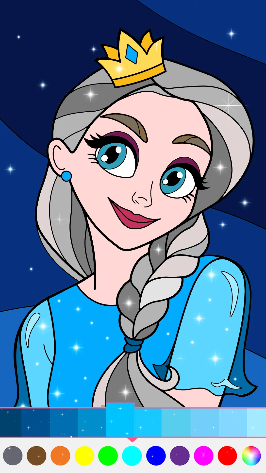 Girls Princess Coloring Book | Indus Appstore | Screenshot