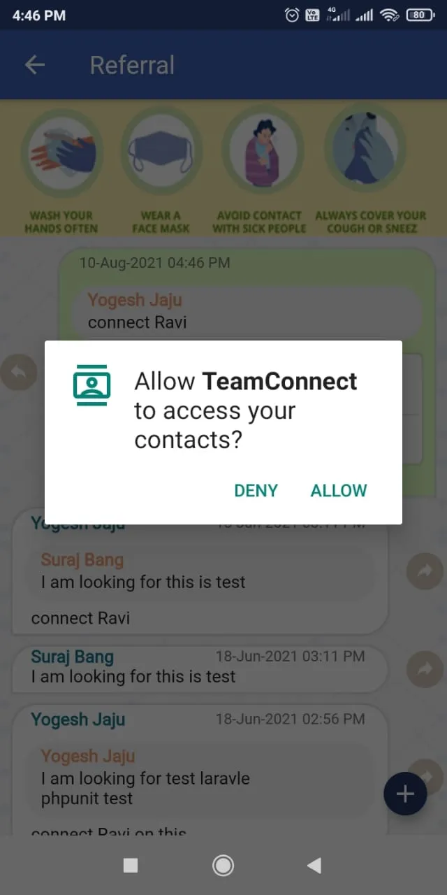 TeamConnect | Indus Appstore | Screenshot