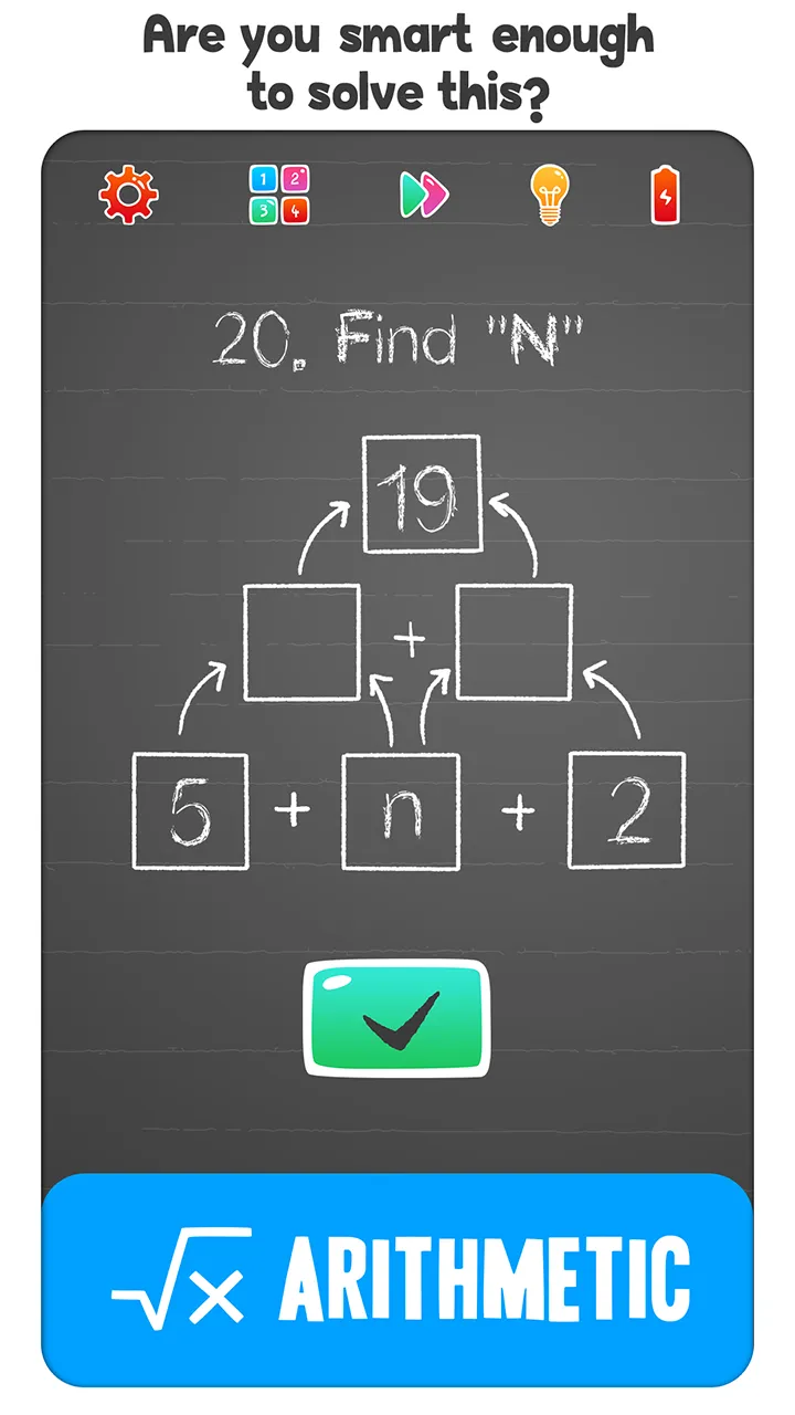 Math Puzzles Logic Games | Indus Appstore | Screenshot