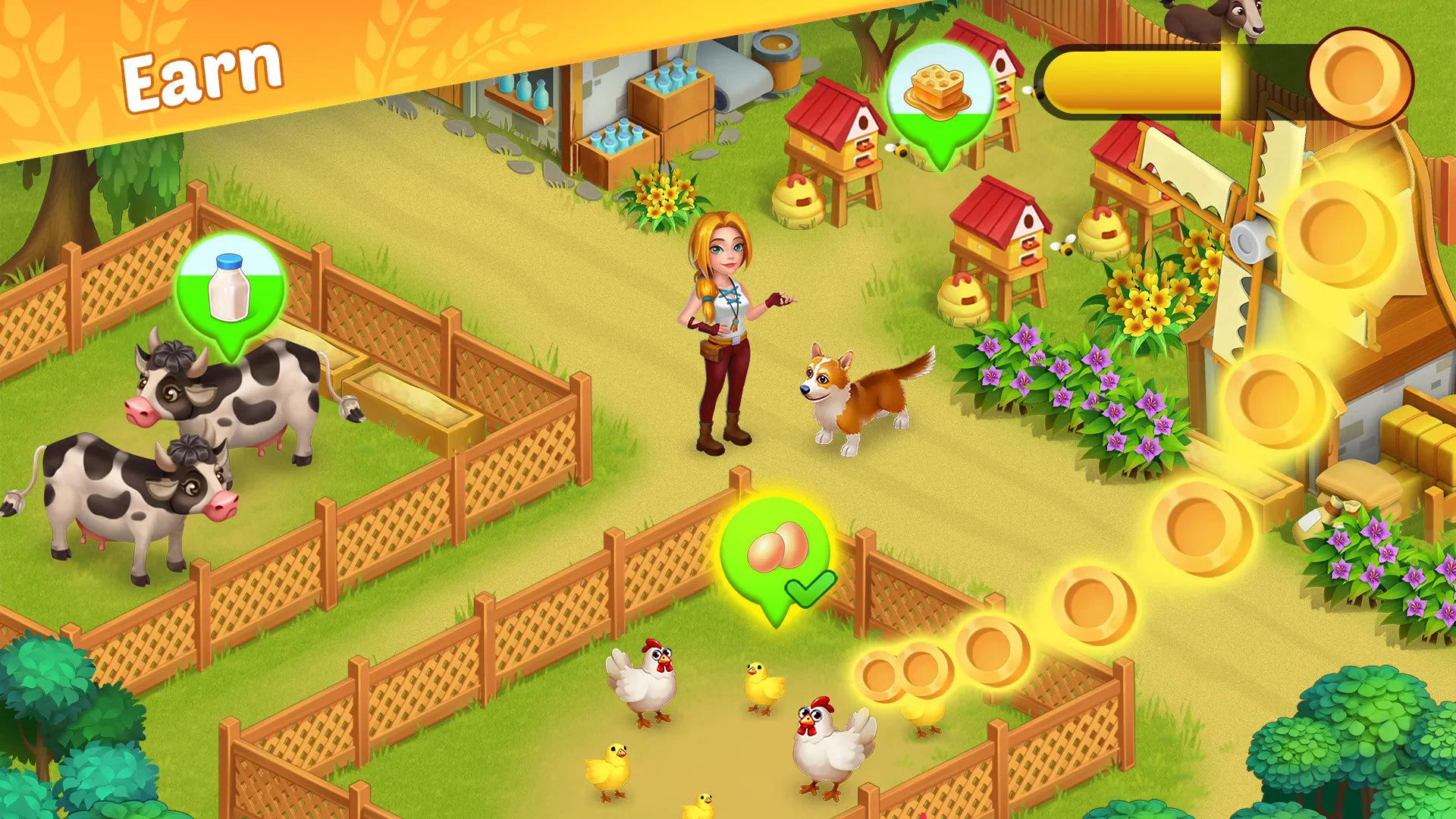 Dreamy Harvest: Farm Island | Indus Appstore | Screenshot