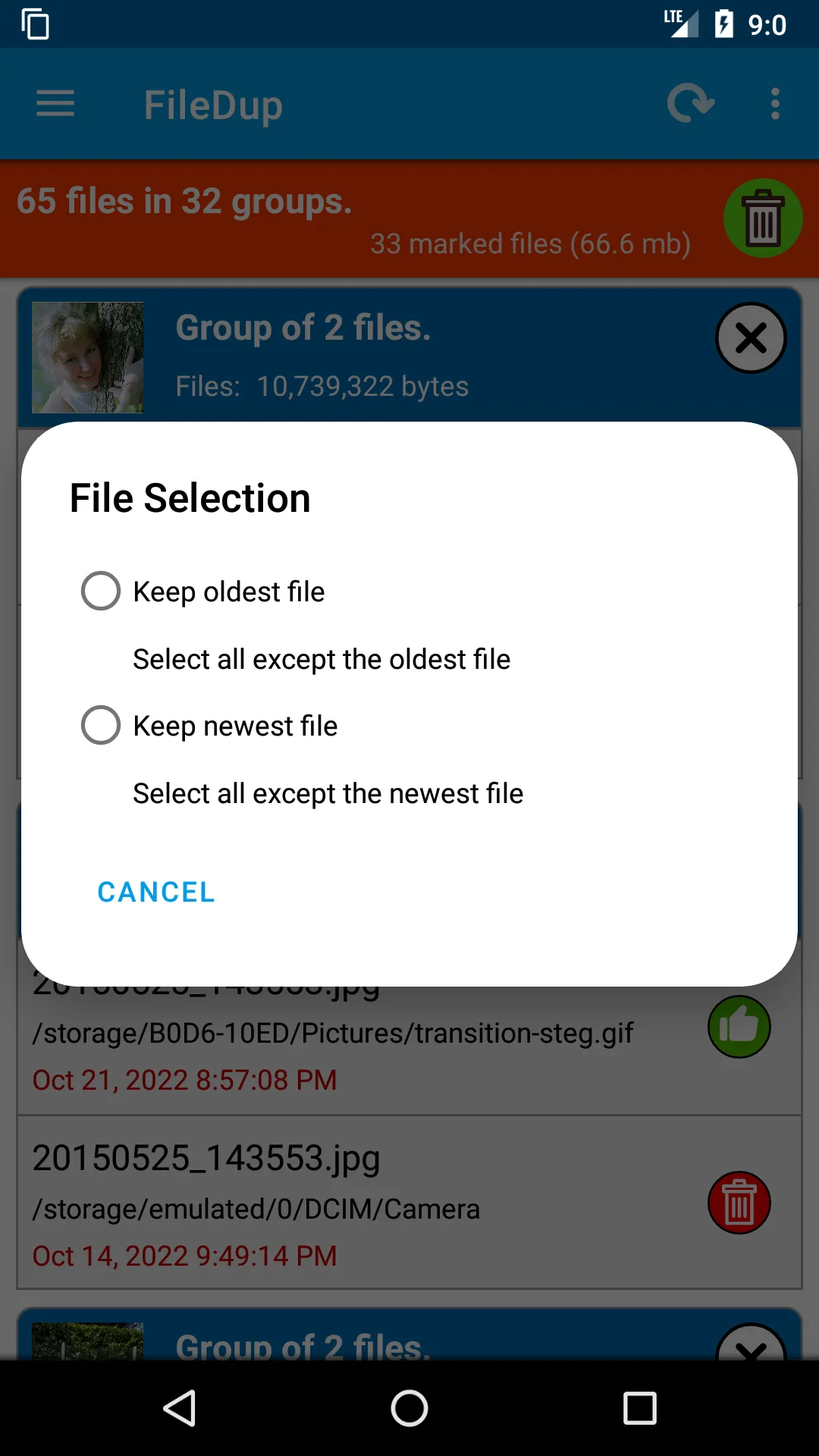 FileDup: Duplicate files | Indus Appstore | Screenshot