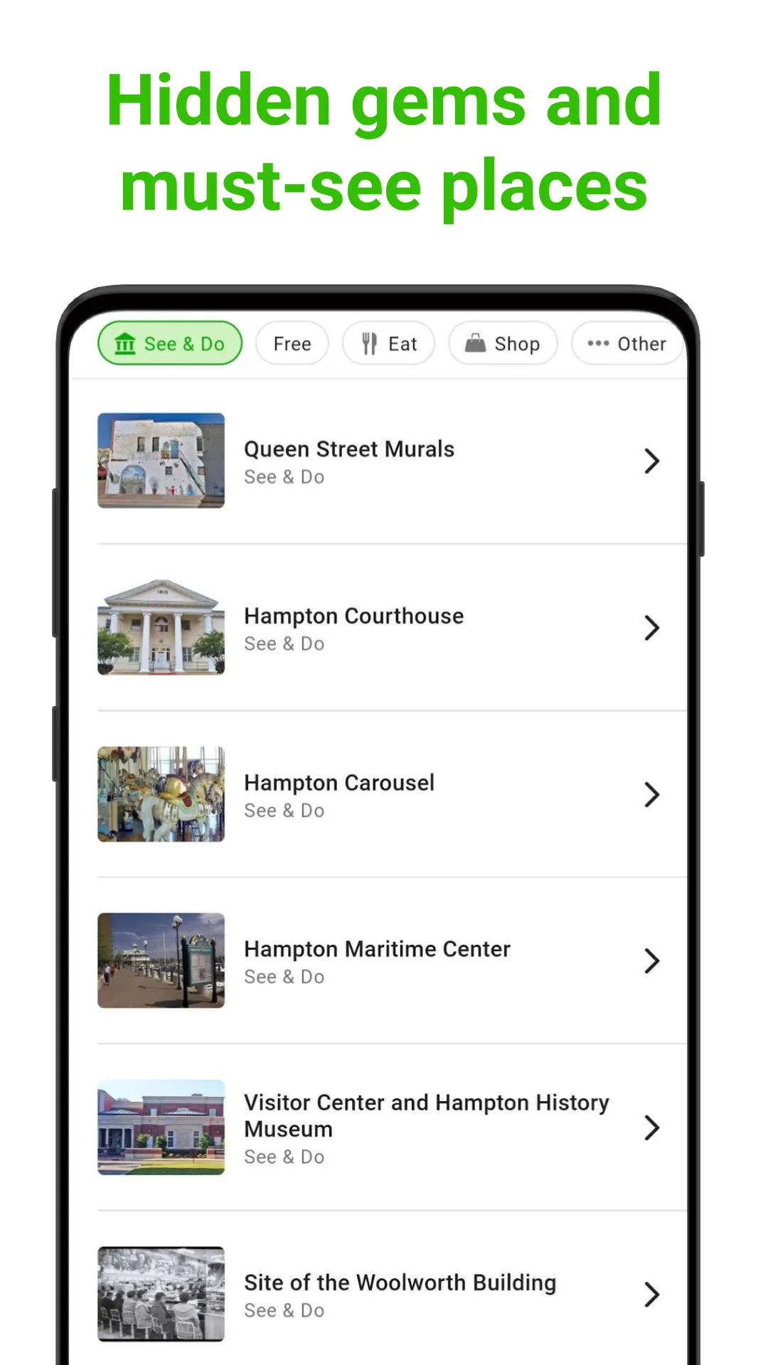 Hampton Tour Guide:SmartGuide | Indus Appstore | Screenshot