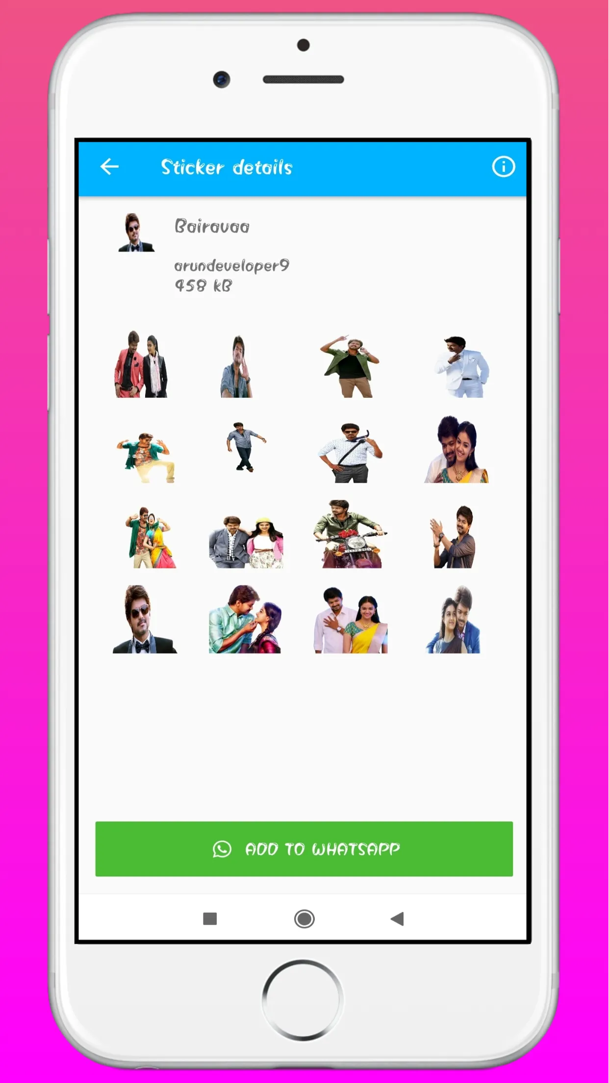 Vijay Thalapathy Stickers | Indus Appstore | Screenshot