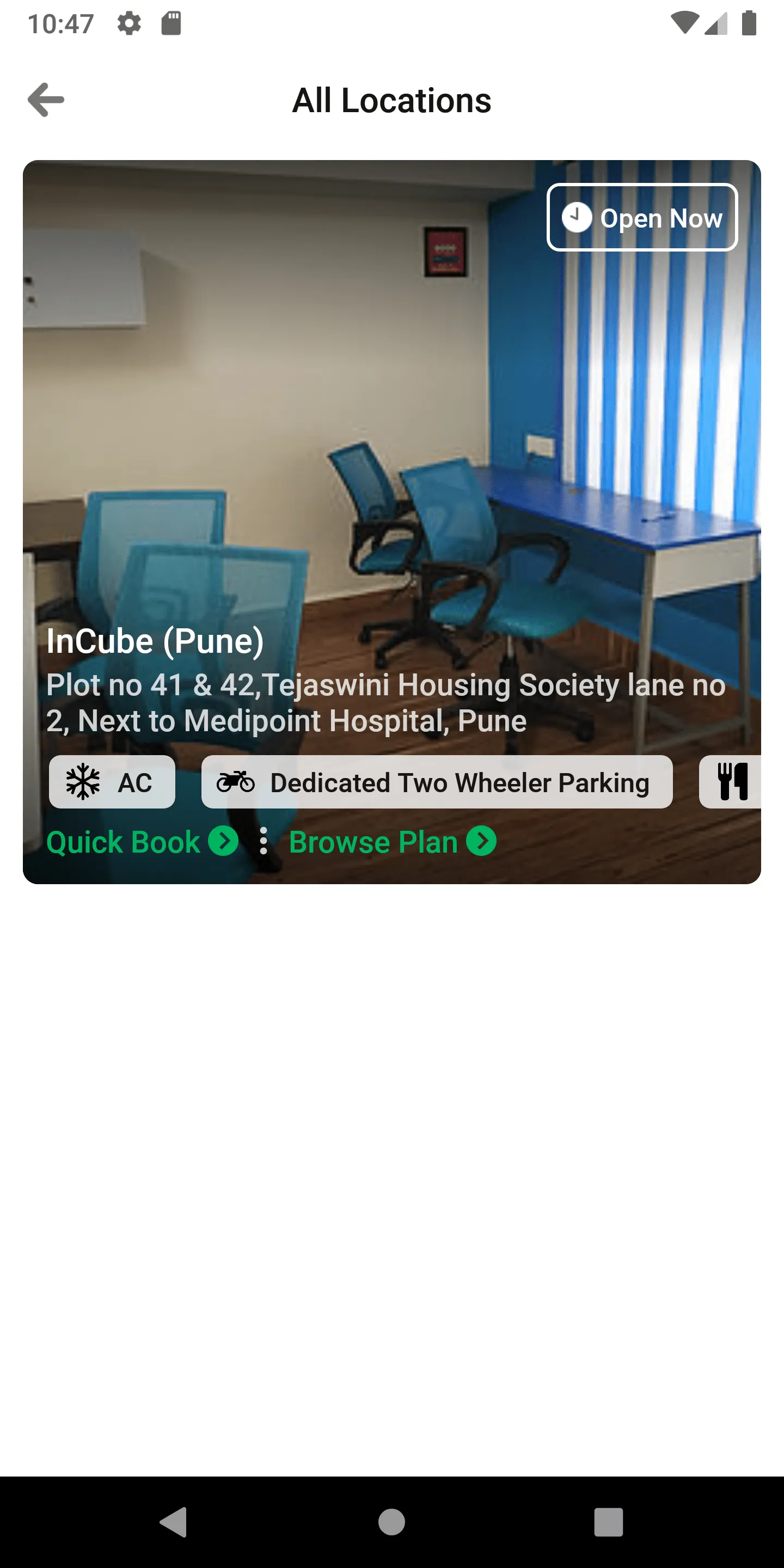 InCube Cowork | Indus Appstore | Screenshot