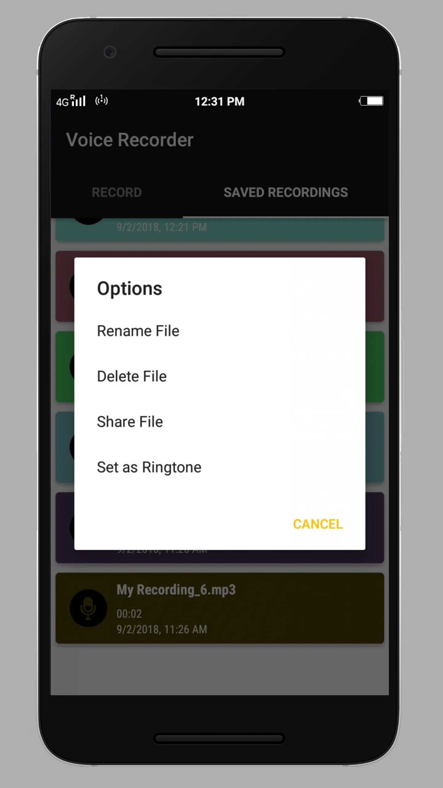 Smart Voice Recorder | Indus Appstore | Screenshot