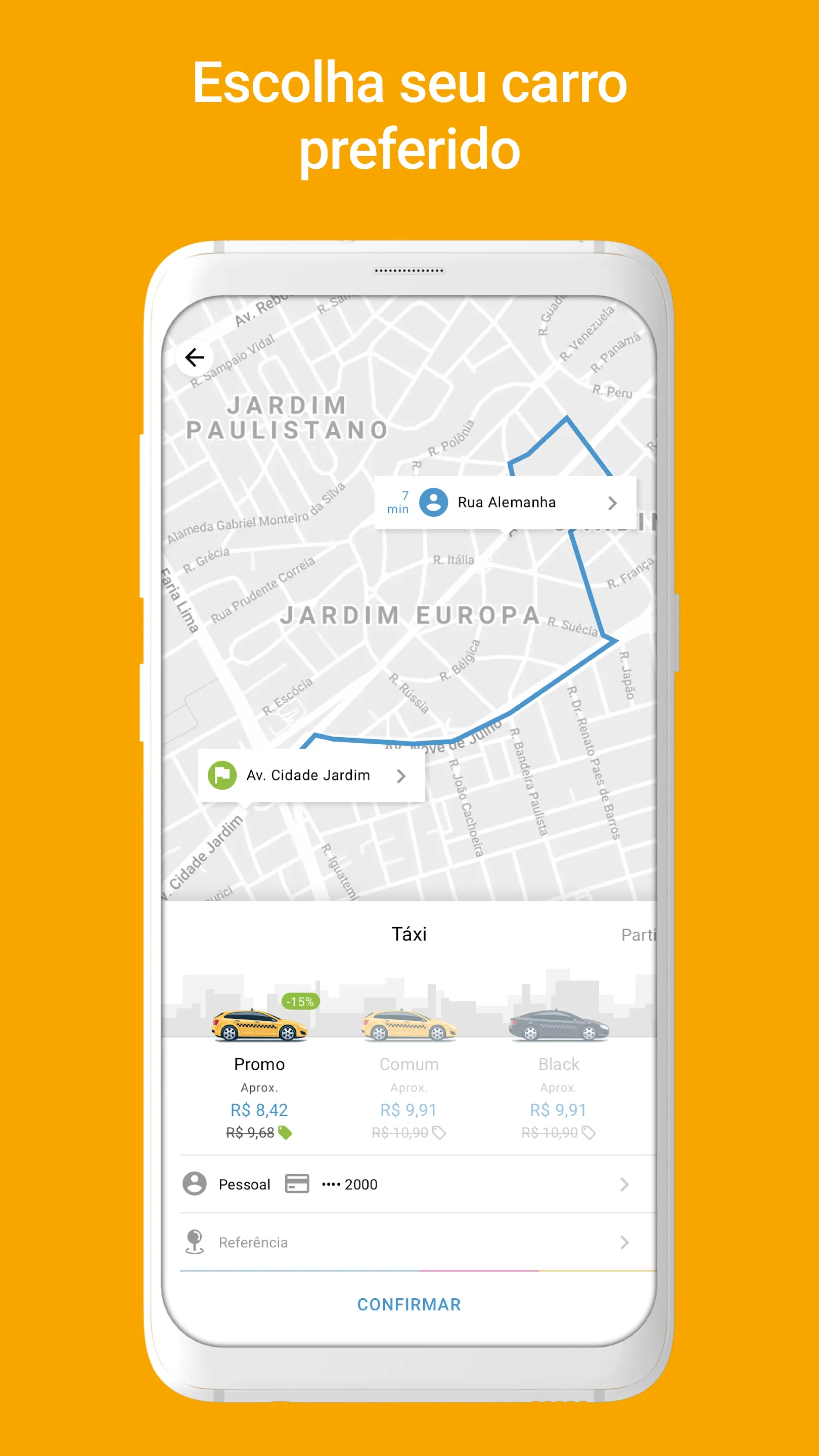 Wappa Táxi e Carro Particular | Indus Appstore | Screenshot