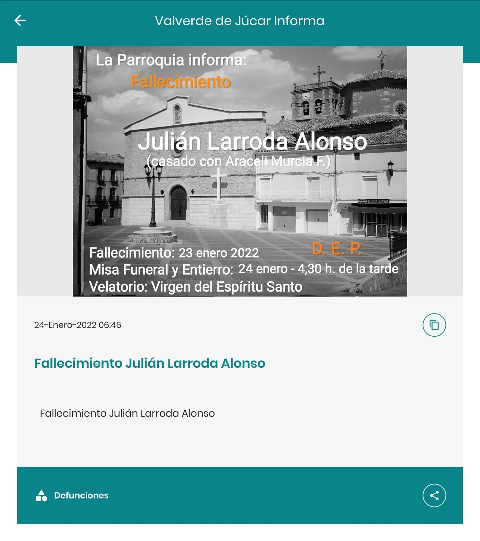 Valverde de Júcar Informa | Indus Appstore | Screenshot