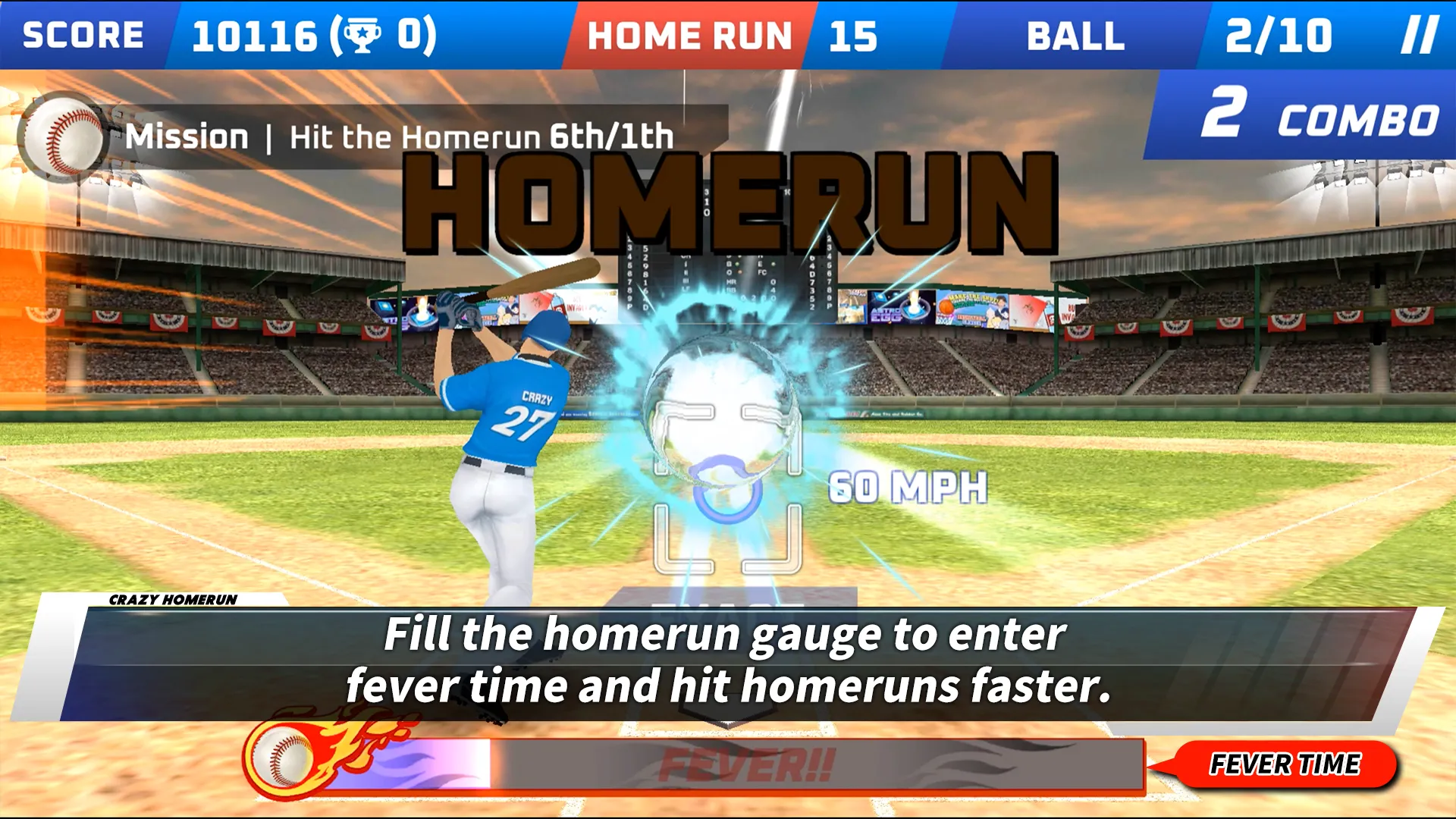 Crazy Homerun: Baseball Game | Indus Appstore | Screenshot