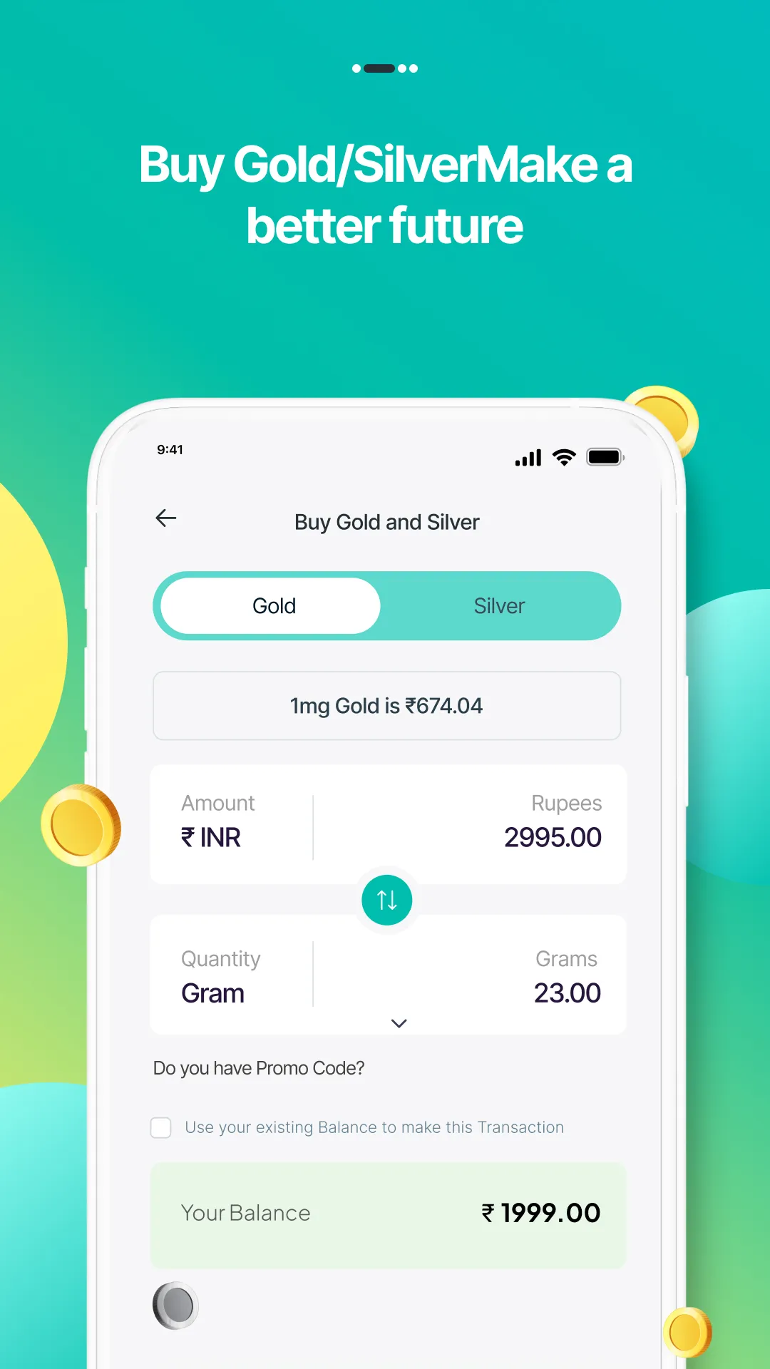 OroPocket - Buy Digital Gold | Indus Appstore | Screenshot