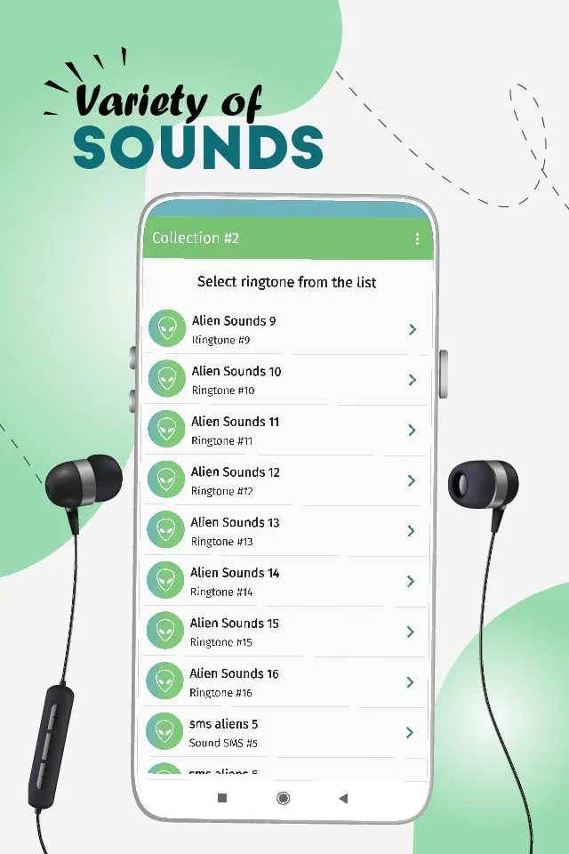 Alien Ringtones | Indus Appstore | Screenshot