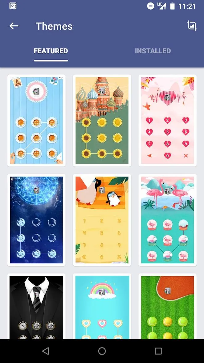 AppLock Live Theme Village | Indus Appstore | Screenshot