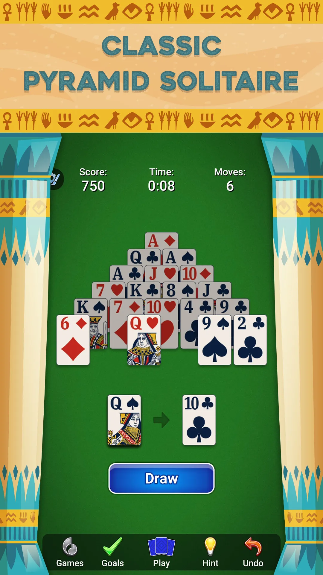 Pyramid Solitaire - Card Games | Indus Appstore | Screenshot