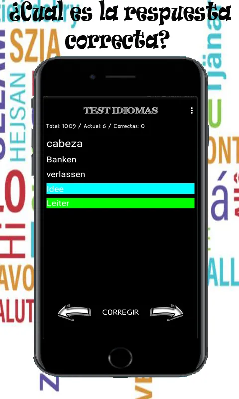 Test de idiomas | Indus Appstore | Screenshot