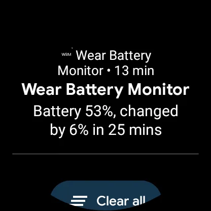 Wear Battery Monitor | Indus Appstore | Screenshot