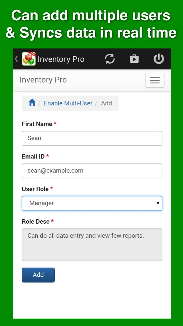 Inventory, expense tracking an | Indus Appstore | Screenshot