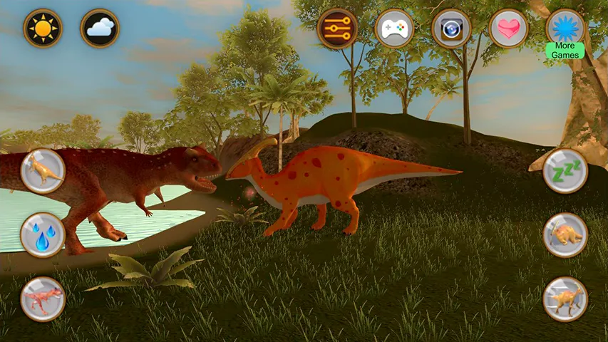 Talking Parasaurolophus | Indus Appstore | Screenshot