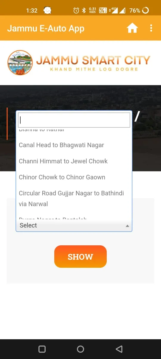 Jammu Smart eAuto App | Indus Appstore | Screenshot