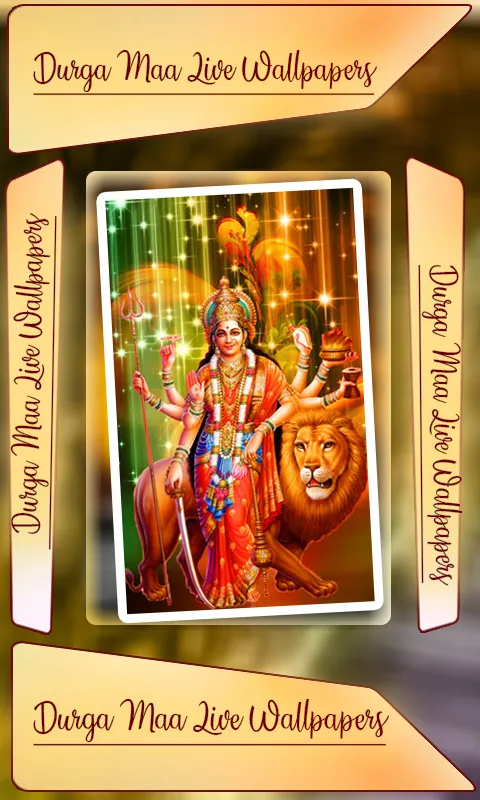 Durga Maa Live Wallpaper | Indus Appstore | Screenshot