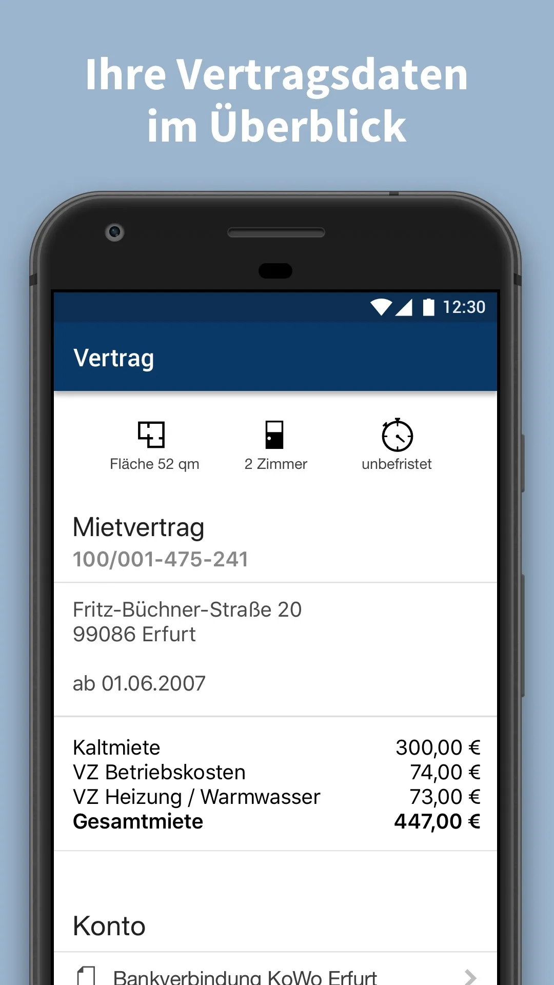 KoWo Erfurt | Indus Appstore | Screenshot