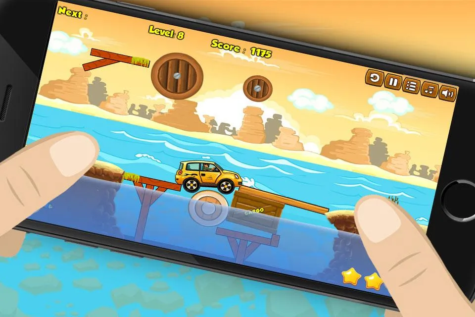 Build River Wooden Bridge | Indus Appstore | Screenshot