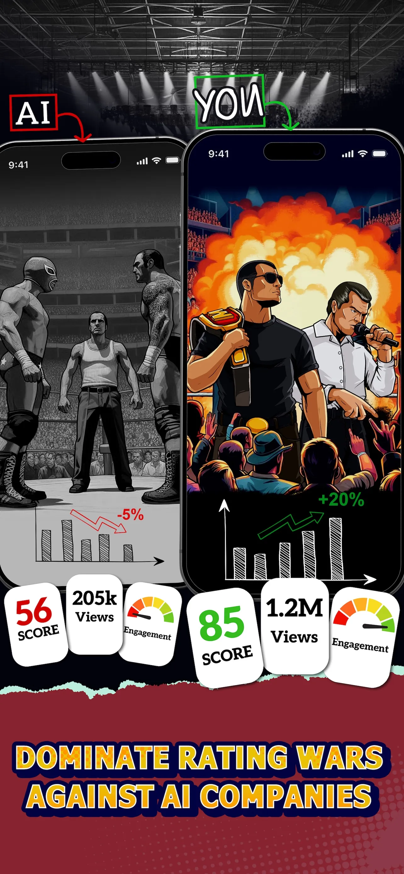 Wrestling GM | Indus Appstore | Screenshot