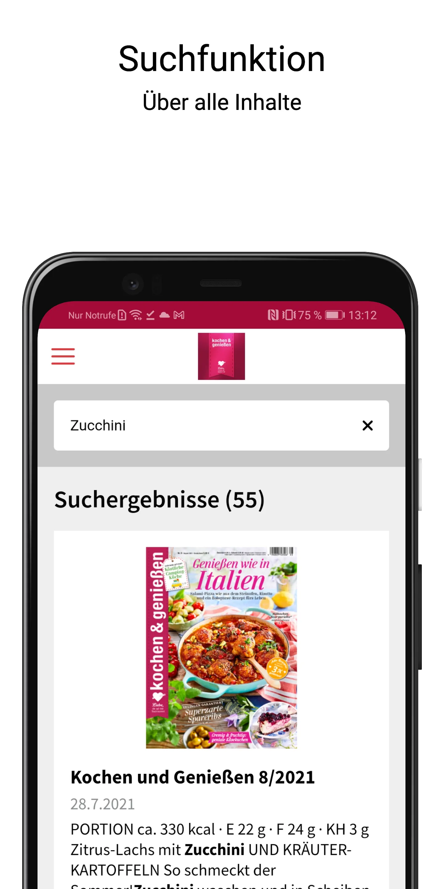 kochen & genießen - ePaper | Indus Appstore | Screenshot