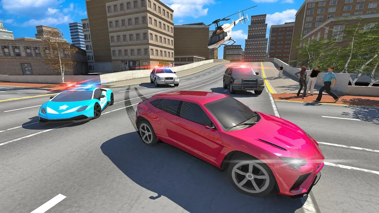 US Police Car Chase Simulator | Indus Appstore | Screenshot