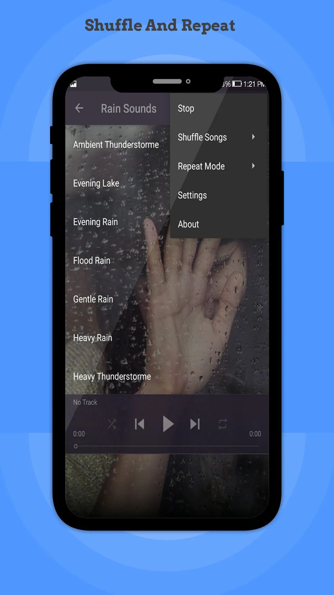 Rain Sounds | Indus Appstore | Screenshot