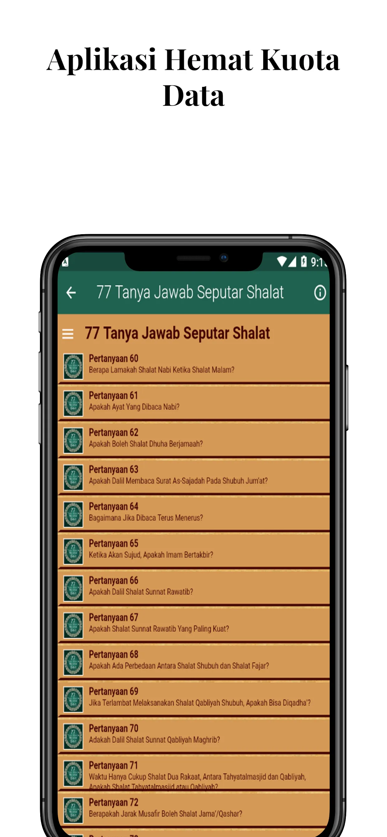 77 Tanya Jawab Seputar Shalat | Indus Appstore | Screenshot