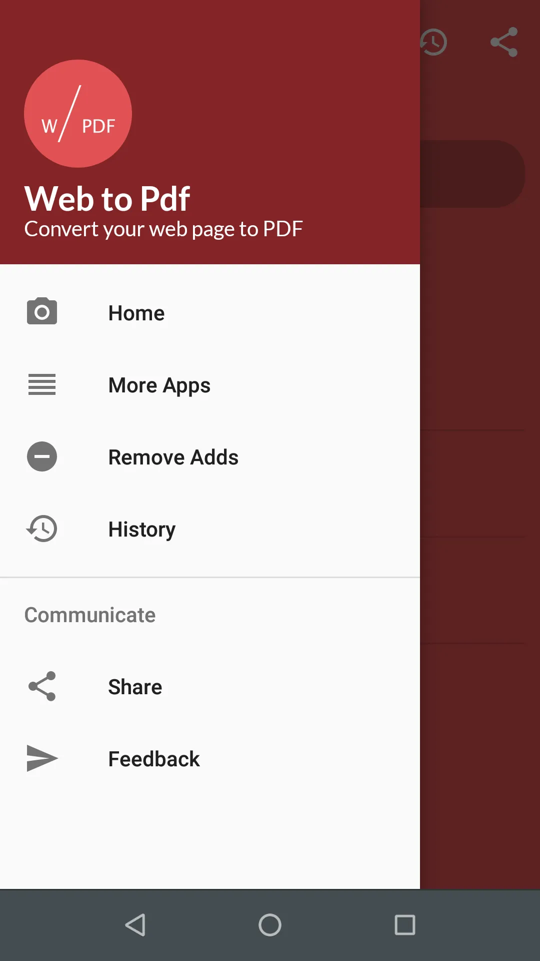 Web to PDF Converter | Indus Appstore | Screenshot