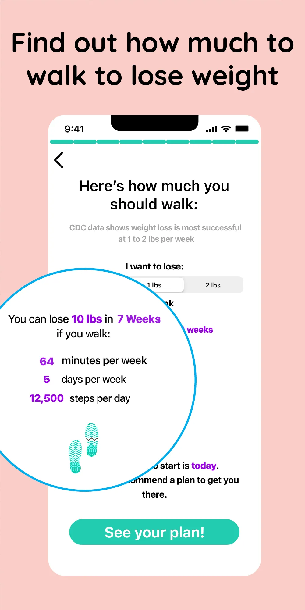 Walkster: Walking Weight Loss | Indus Appstore | Screenshot