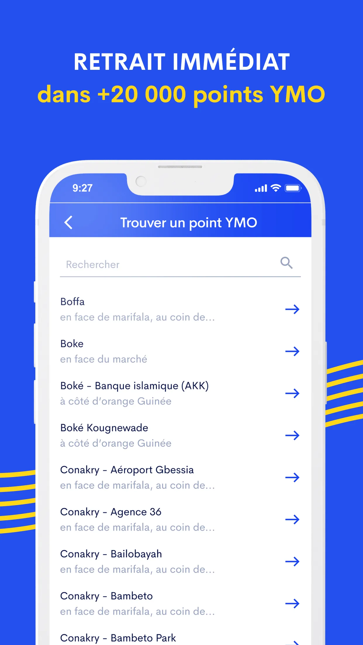 YMO - Transfert d'argent | Indus Appstore | Screenshot