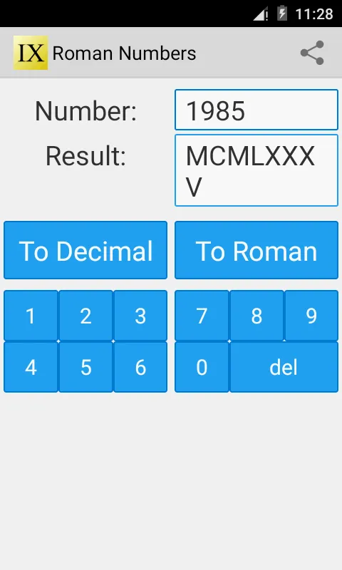 Roman Numbers | Indus Appstore | Screenshot