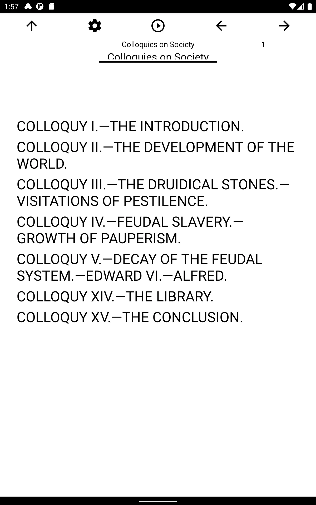 Book, Colloquies on Society | Indus Appstore | Screenshot