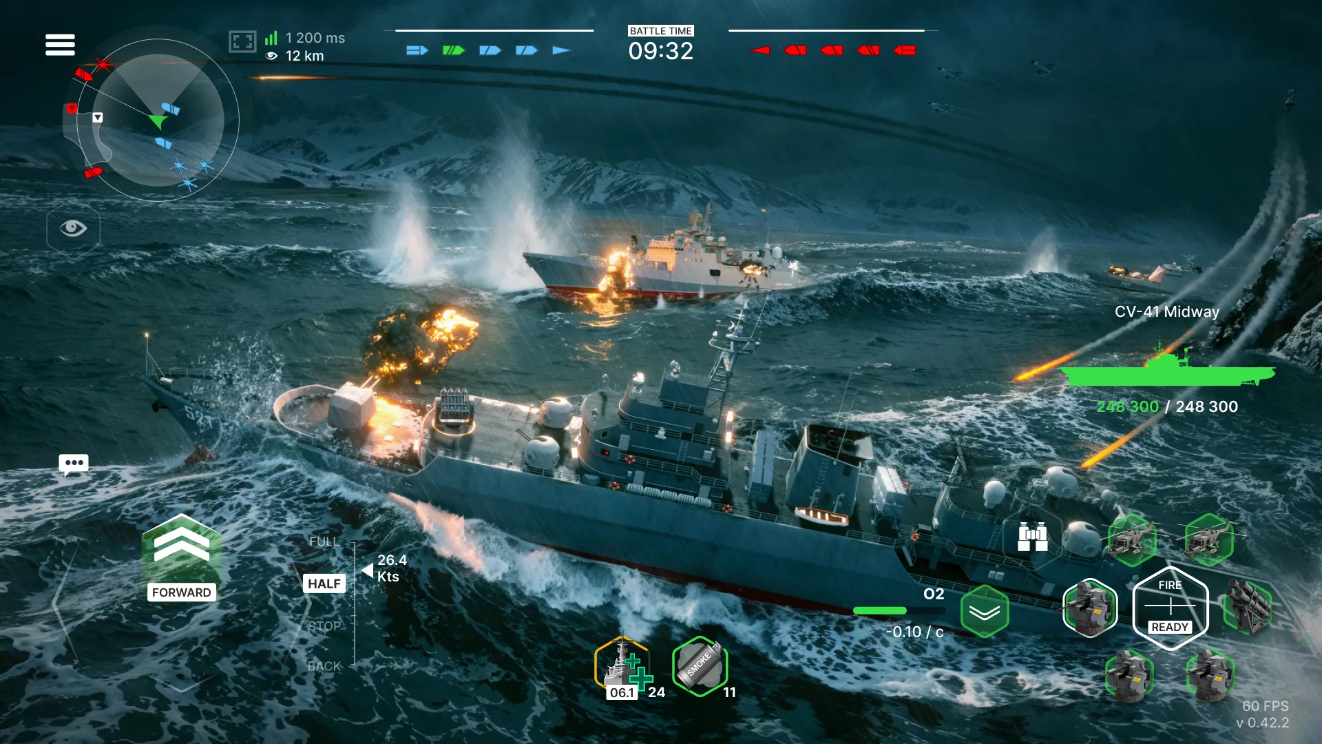 Warships Mobile 2: Naval War | Indus Appstore | Screenshot