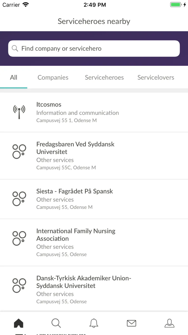 Servicelovers | Indus Appstore | Screenshot