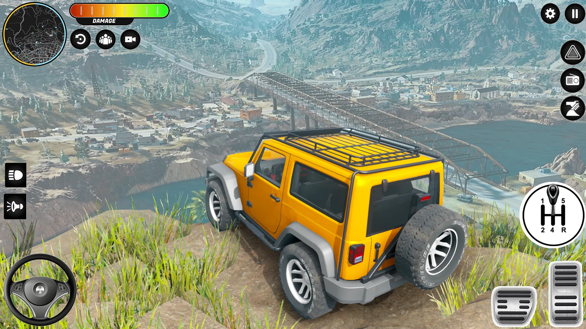 Offroad Hill 4x4 jeep driving | Indus Appstore | Screenshot