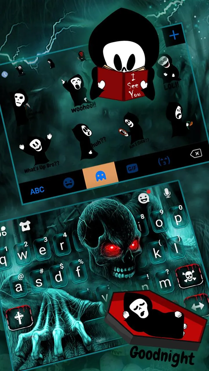 Zombie Skull 2 Theme | Indus Appstore | Screenshot