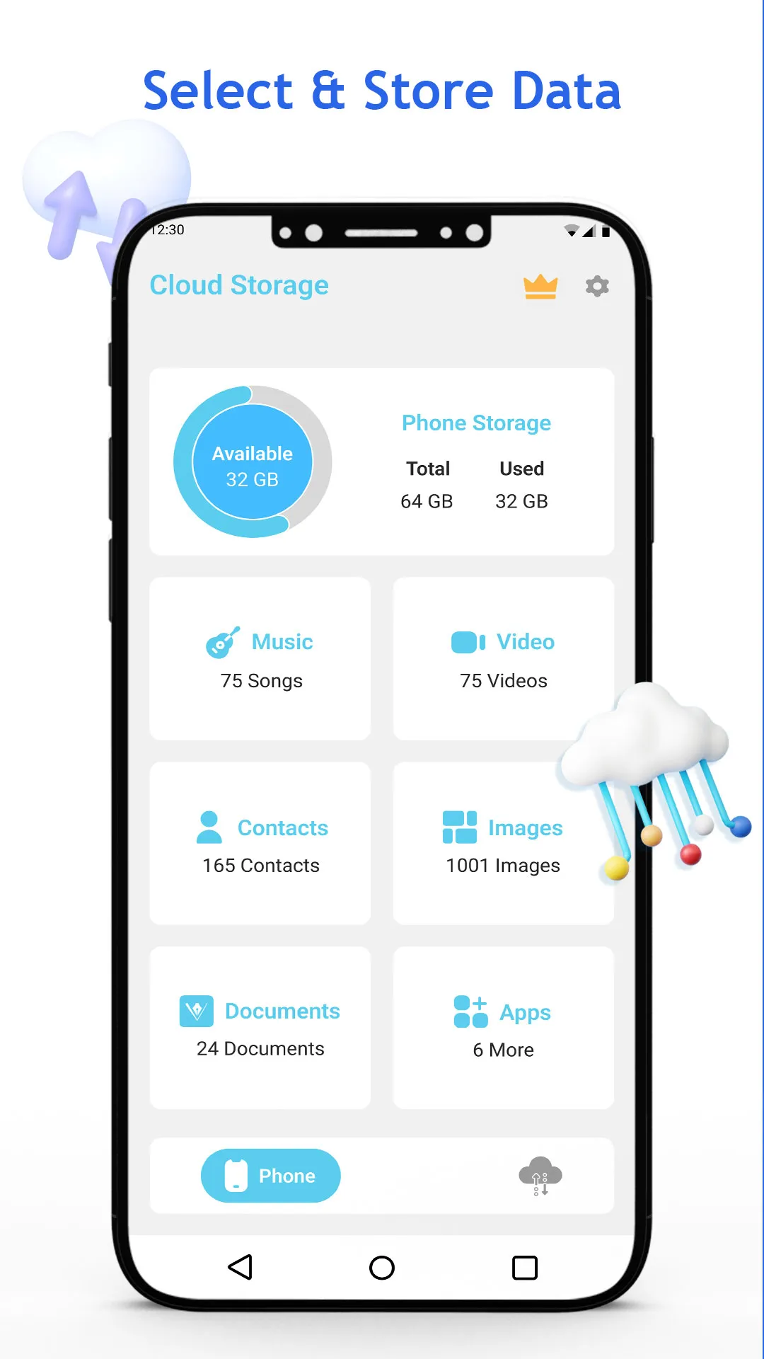 Cloud Storage: Restore, Backup | Indus Appstore | Screenshot