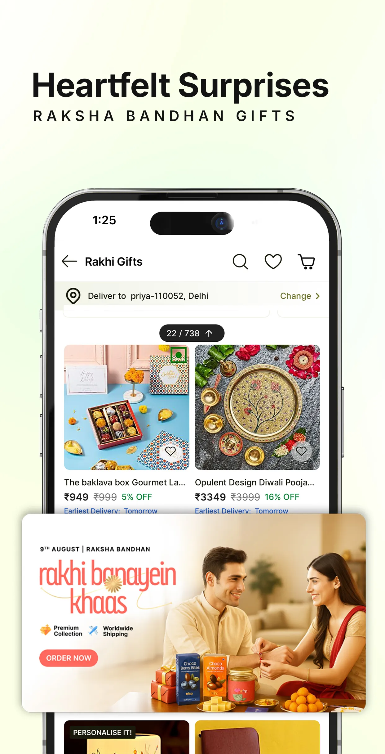 FNP: Gifts, Flowers, Cakes App | Indus Appstore | Screenshot