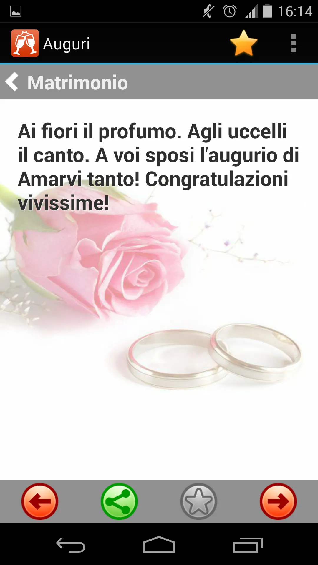 Auguri per ogni occasione | Indus Appstore | Screenshot