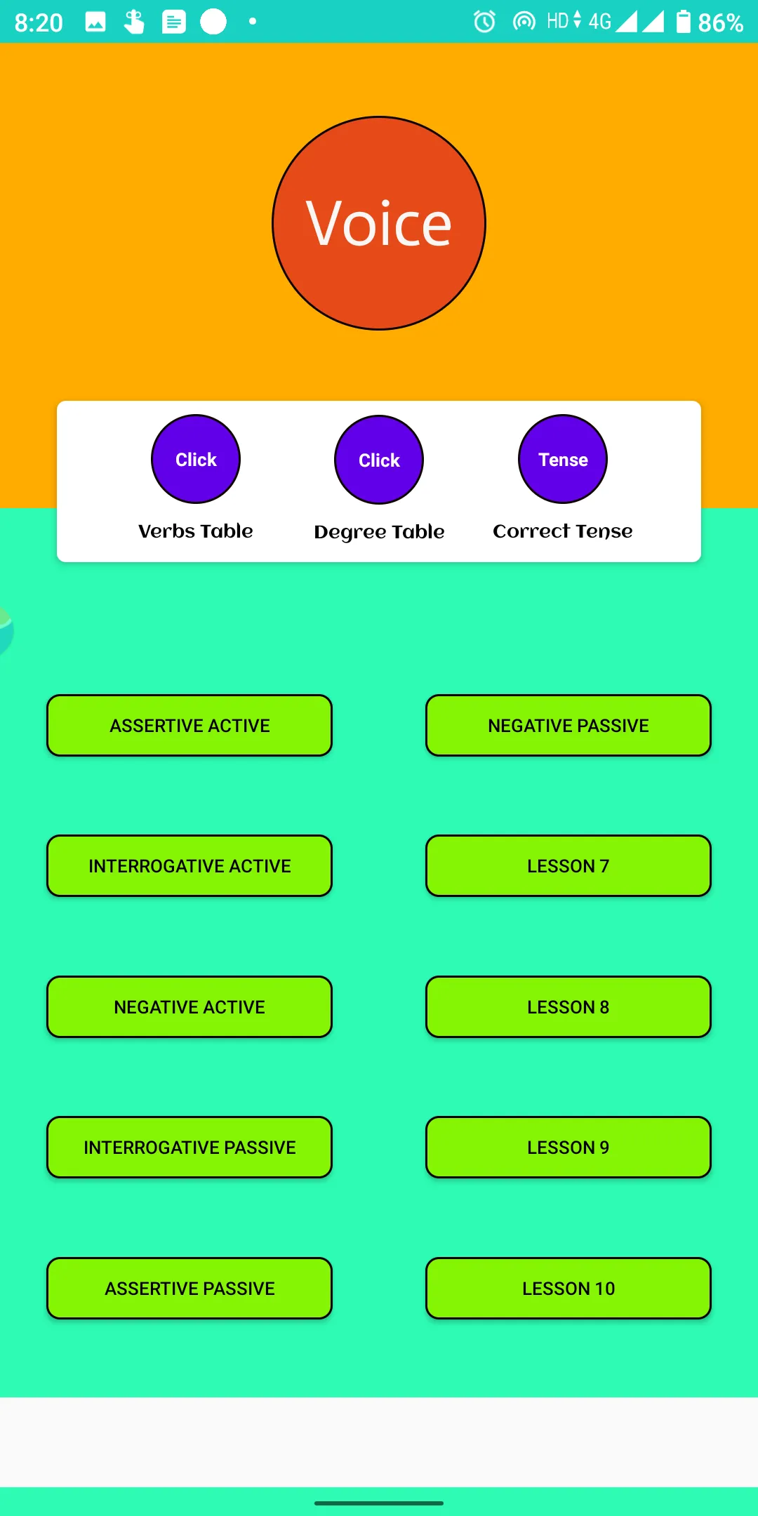 active to passive voice conver | Indus Appstore | Screenshot