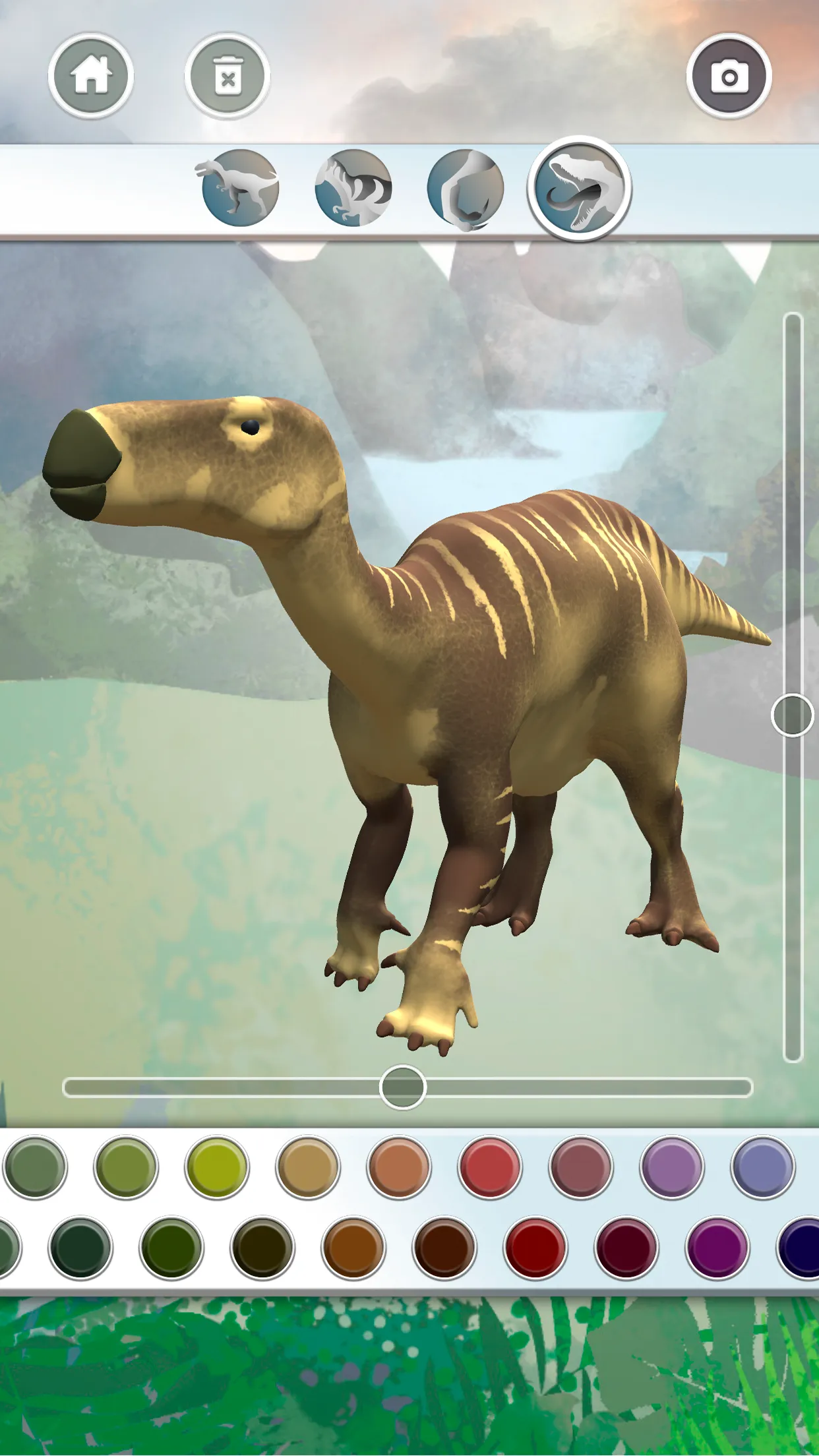 Dinosaurs 3D Coloring Book | Indus Appstore | Screenshot