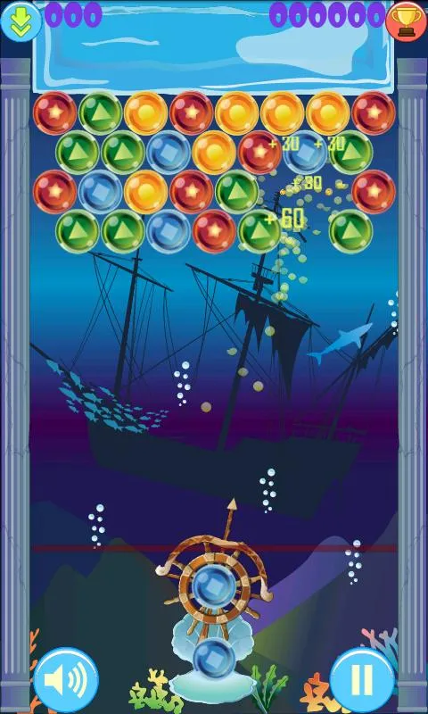 (HD) Ocean Bubble Shooter | Indus Appstore | Screenshot