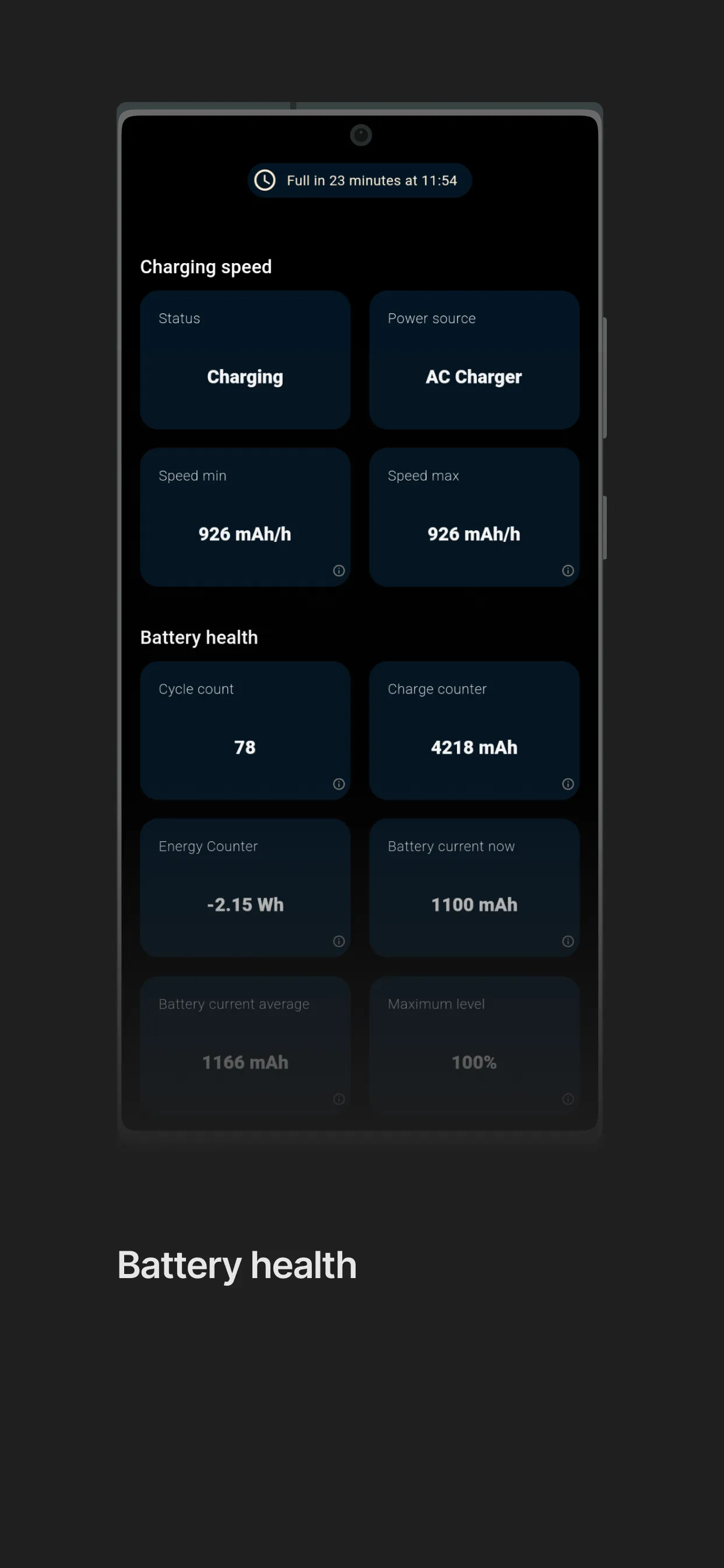 Battory - Charge Speed Monitor | Indus Appstore | Screenshot