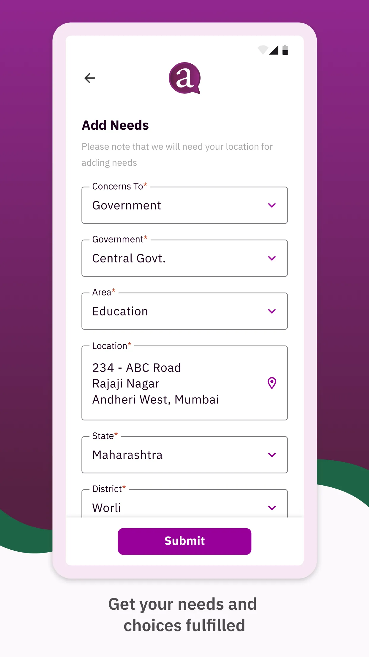 Axis My India ‘a’ app | Indus Appstore | Screenshot