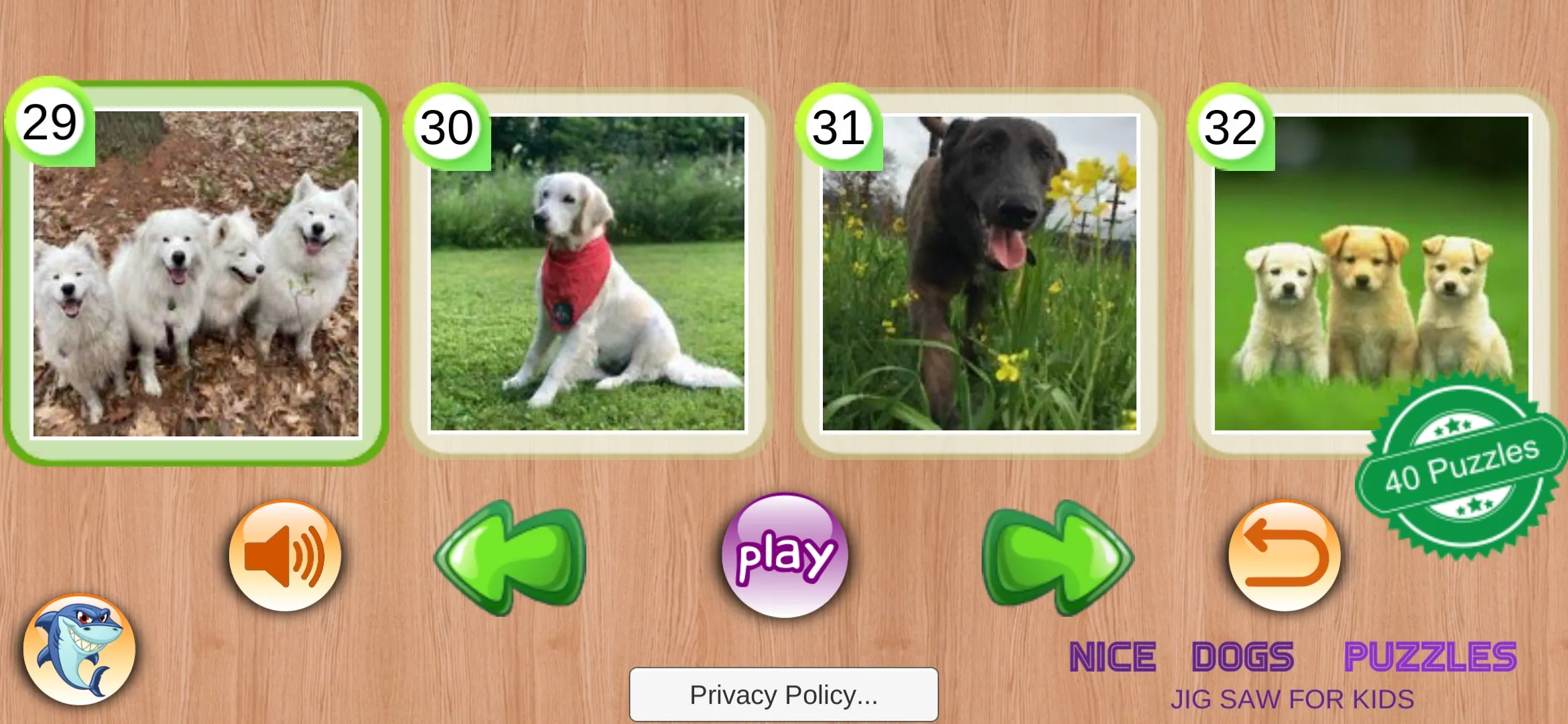 Nice Dogs Puzzles | Indus Appstore | Screenshot