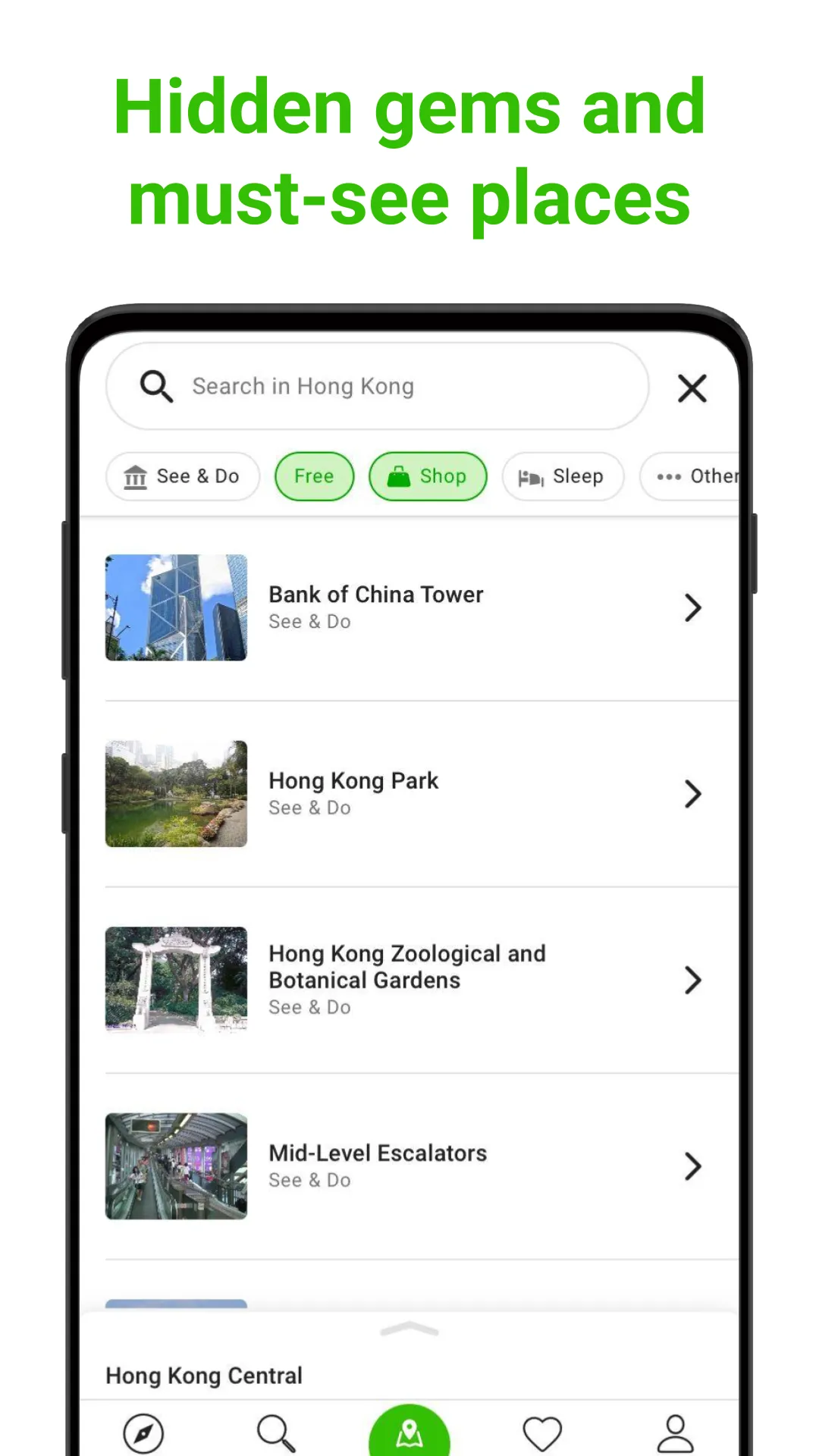 Hong Kong SmartGuide | Indus Appstore | Screenshot